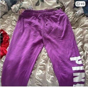 PINK Victoria's Secret Purple Sweatpants